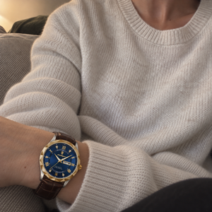 Customer photo of Benedicts Cassius β Men's Roman Day-Date Watch