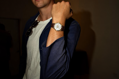 Customer photo of Benedicts Alistair – Men's Day-Date Dress Watch
