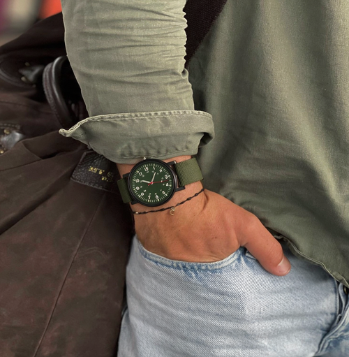 Customer photo of Benedicts Arlo – Men's 40mm Field Watch