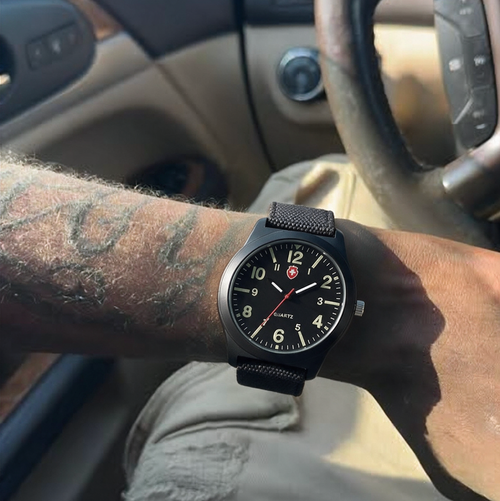 Customer photo of Benedicts Leo β Men's 44mm Quartz Watch