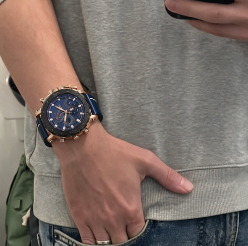 Customer photo of Benedicts Magnus – Men's Military Steel Watch