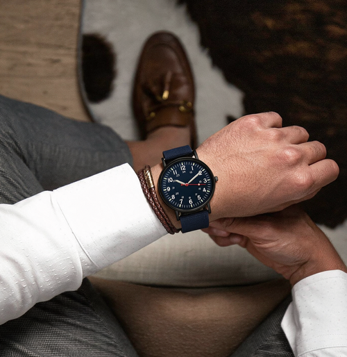Customer photo of Benedicts Arlo β Men's 40mm Field Watch