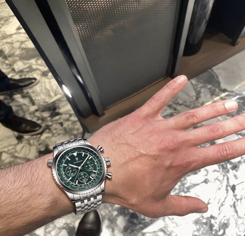 Customer photo of Benedicts Marco – Men's Steel Watch