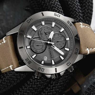 Casual Dial Quartz Chronograph Watch