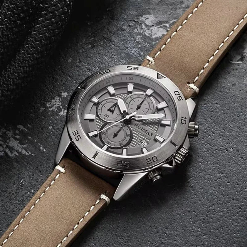 Casual Dial Quartz Chronograph Watch