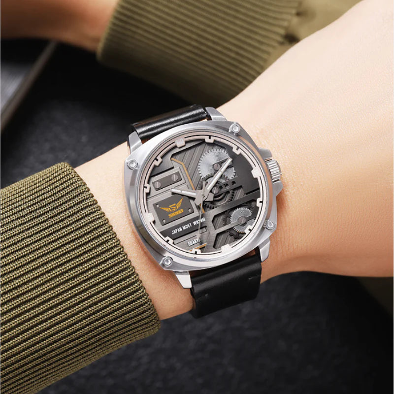 Classic Quartz Leather Men's Watch