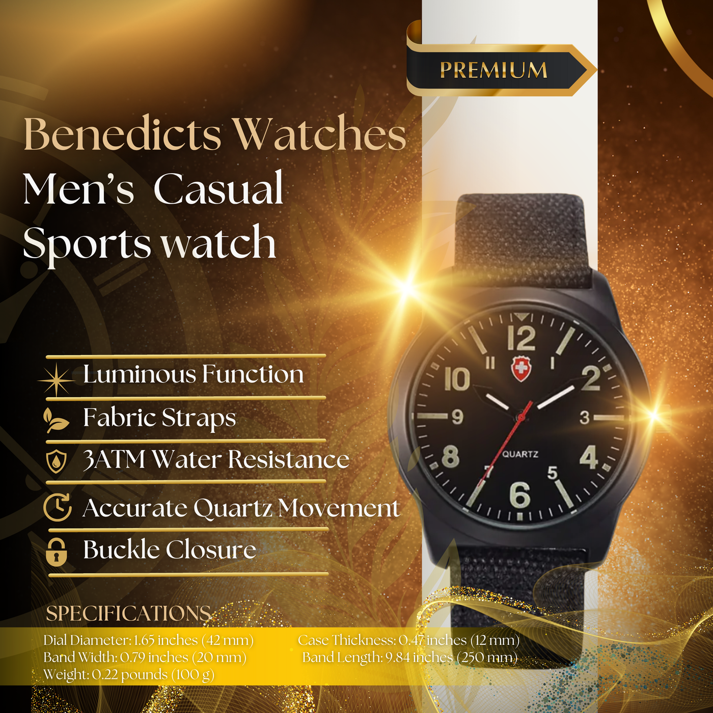 Casual Outdoor Sports Watch for Men