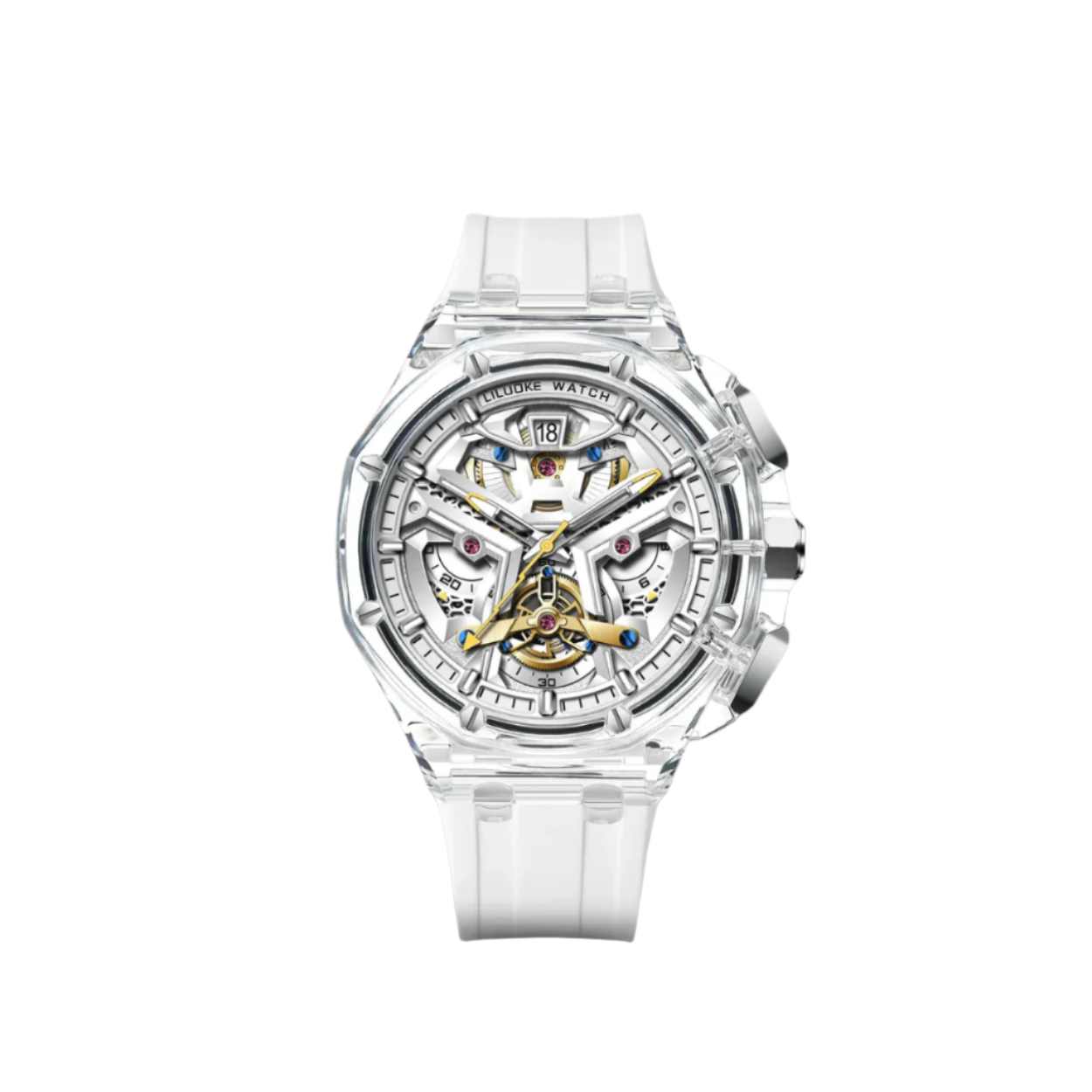 Modern Motorhead Blackhawk Watch for Men – Armor Silver Edition