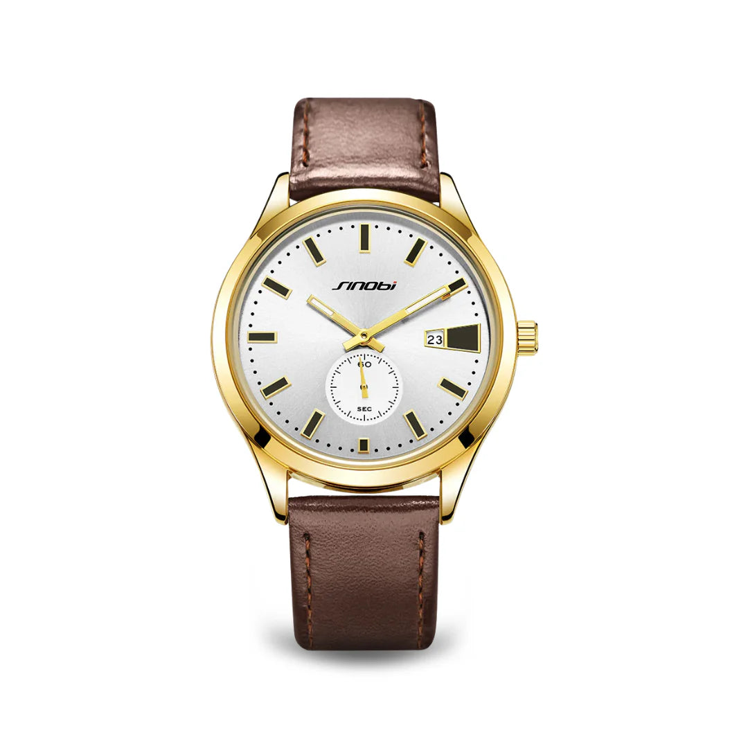 Benedicts Laurent – Men's Gold Business Watch