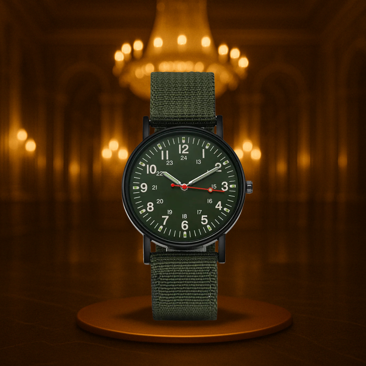 Timeless Explorer Quartz Wristwatch