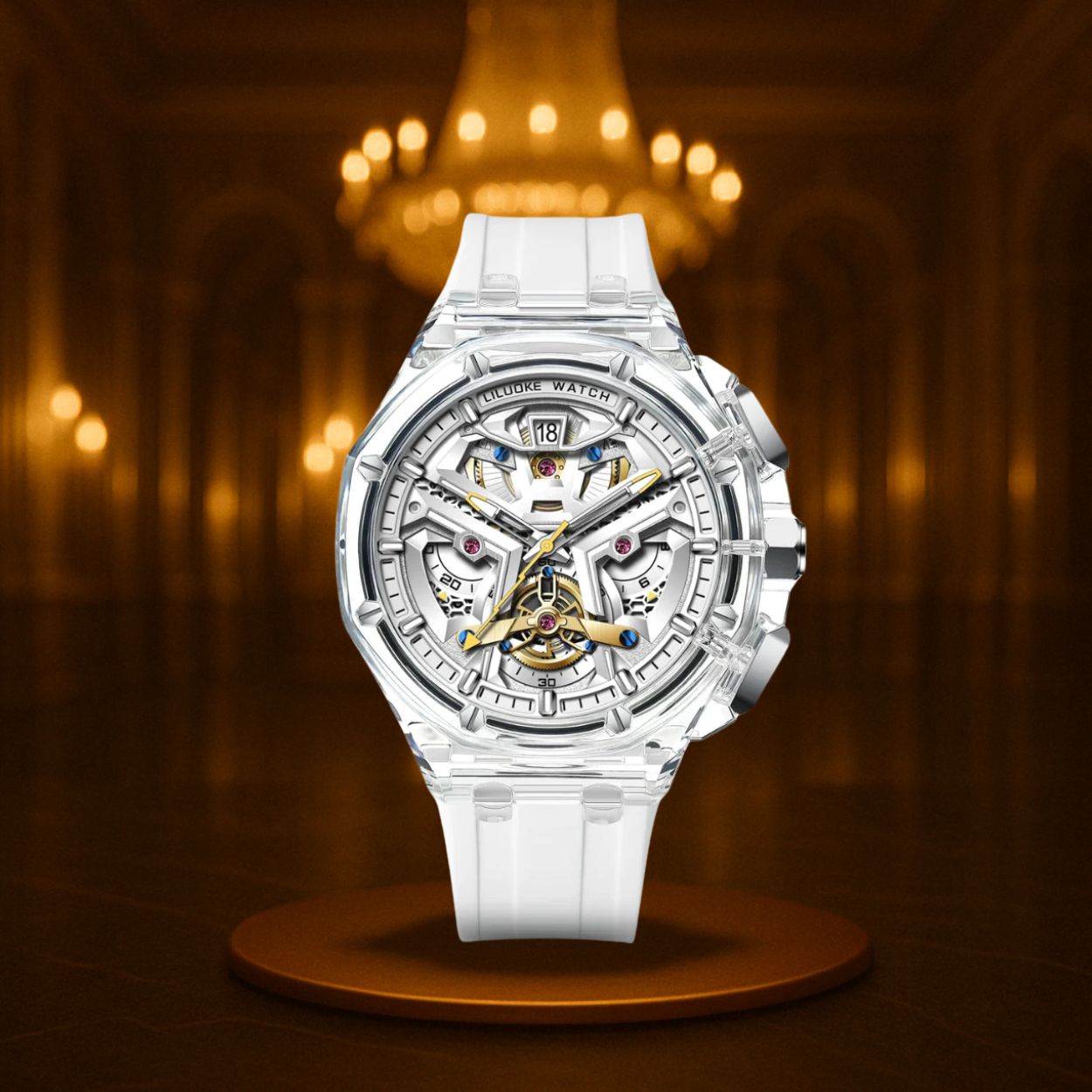 Modern Motorhead Blackhawk Watch for Men – Armor Silver Edition
