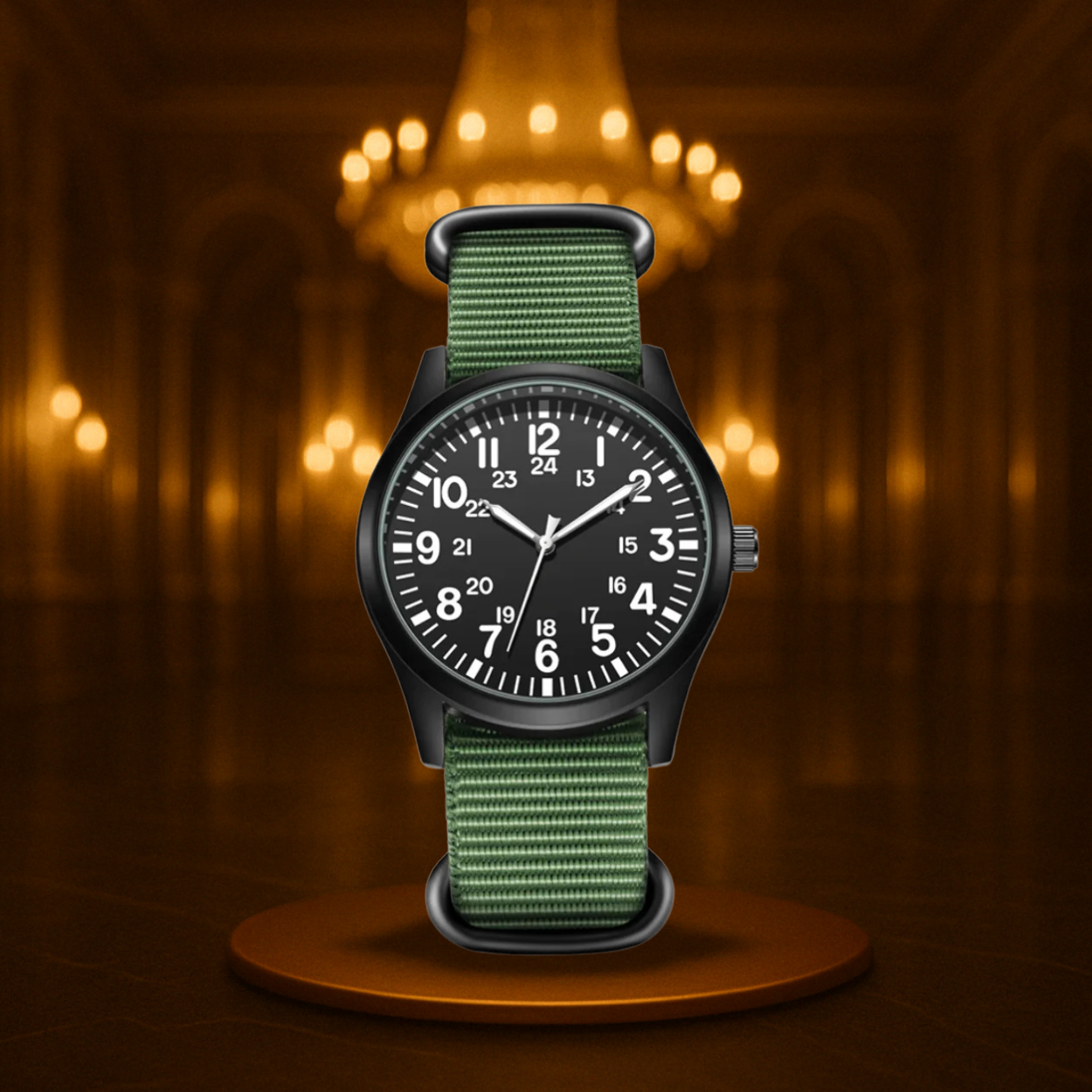 Classic Tactical Adventure Watch for Men
