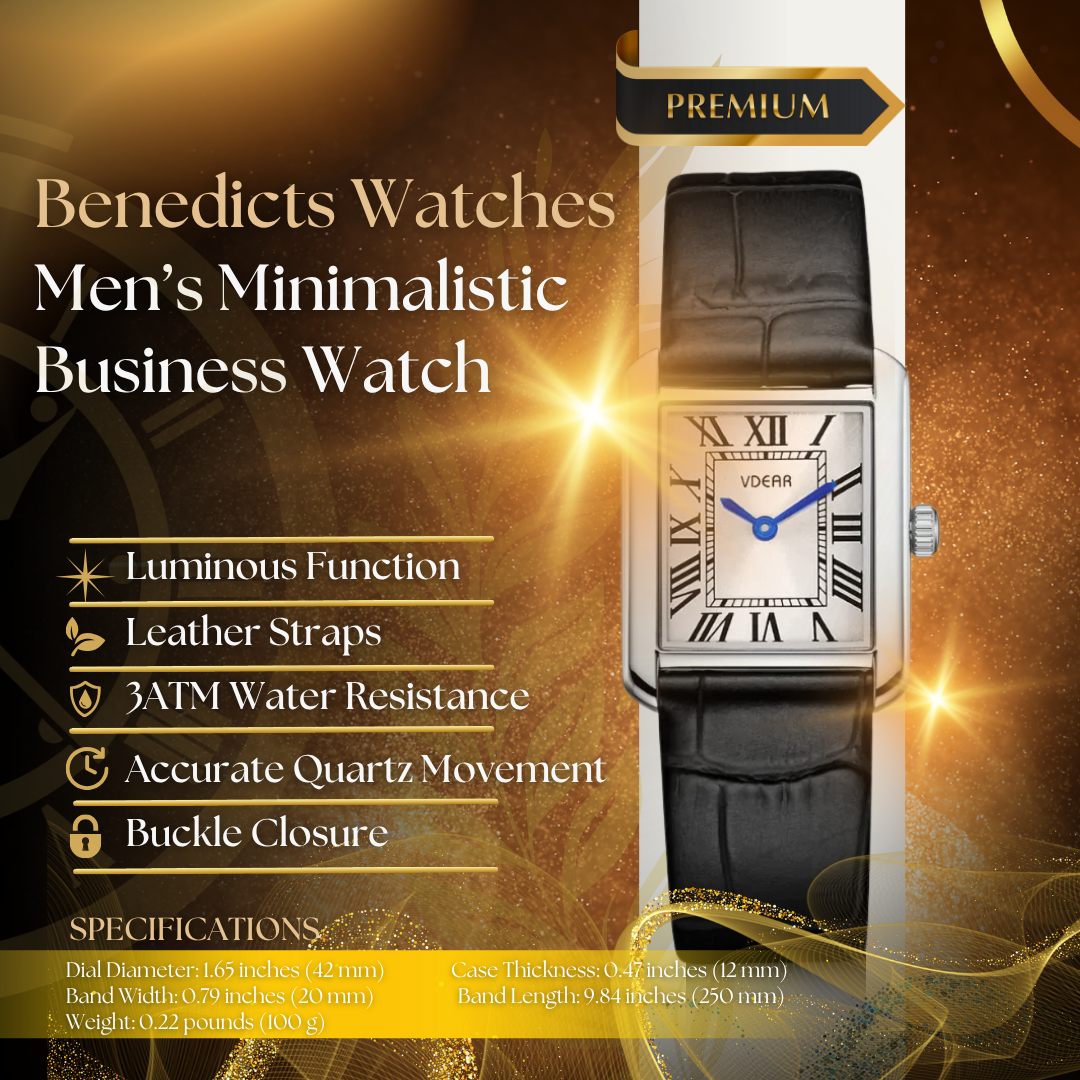 Timeless Minimalistic Business Watch