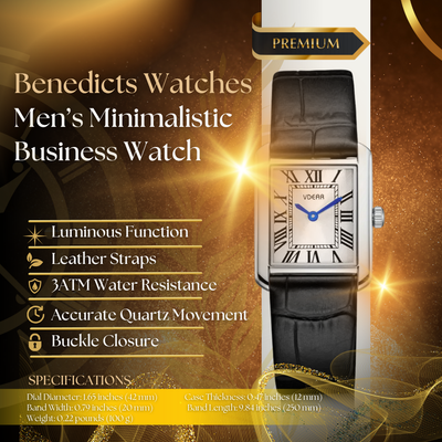 Timeless Minimalistic Business Watch