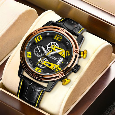 Men’s Modern Luminous Quartz Chronograph Watch