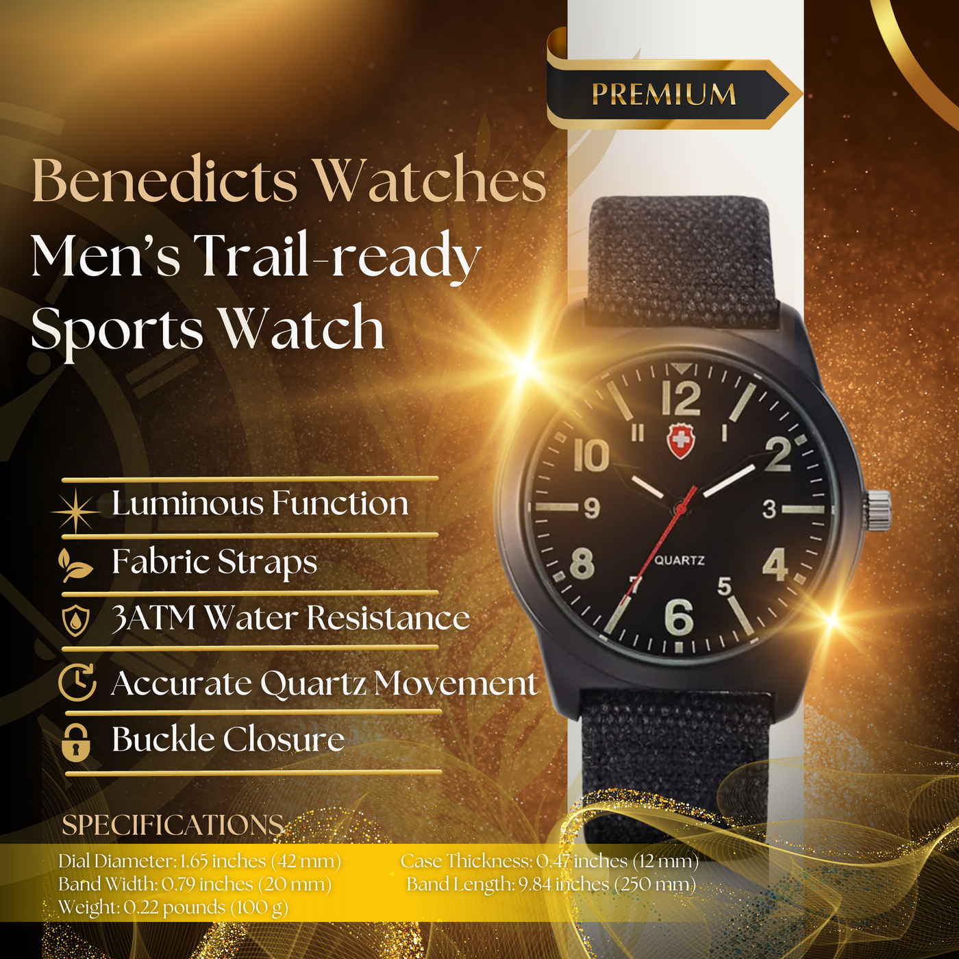 Classic Trail-Ready Action Sports Watch