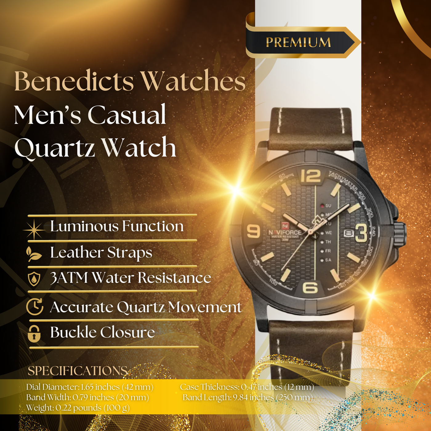 Casual Quartz Watch