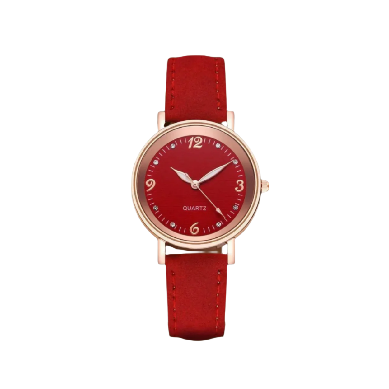 Vintage Leather Band Watch for Women