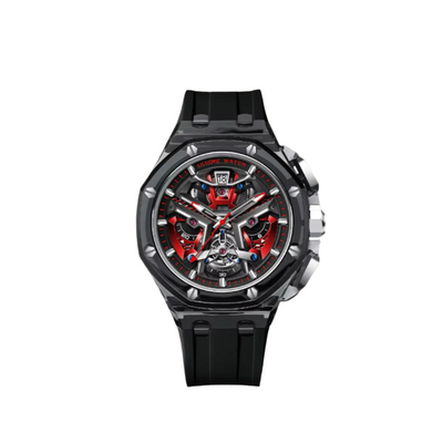 Modern Motorhead Blackhawk Watch for Men – Armor Silver Edition