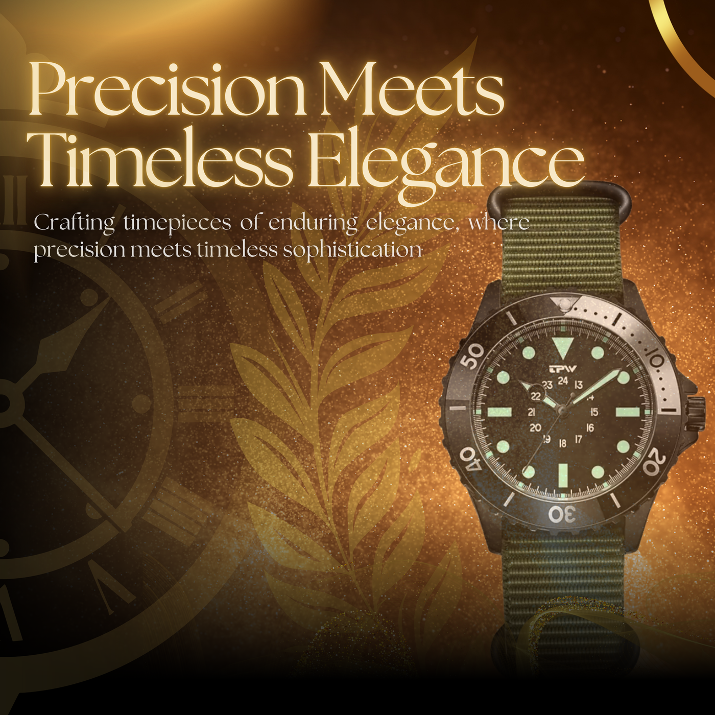 Modern Durable Field Watch