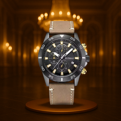 Casual Dial Quartz Chronograph Watch