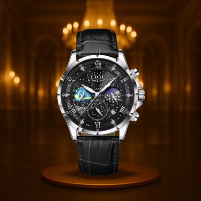 Classic Moonphase Watch for Men