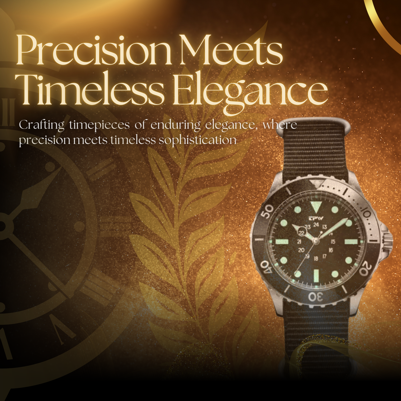 Tactical Diver Style Field Watch