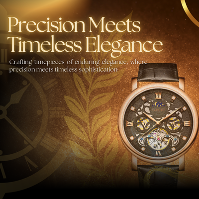Business Leather Band Mechanical Automatic Watch