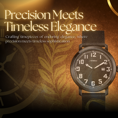 Classic Minimalistic Men's Leather Watch