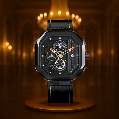 Modern Quartz Chronograph Watch