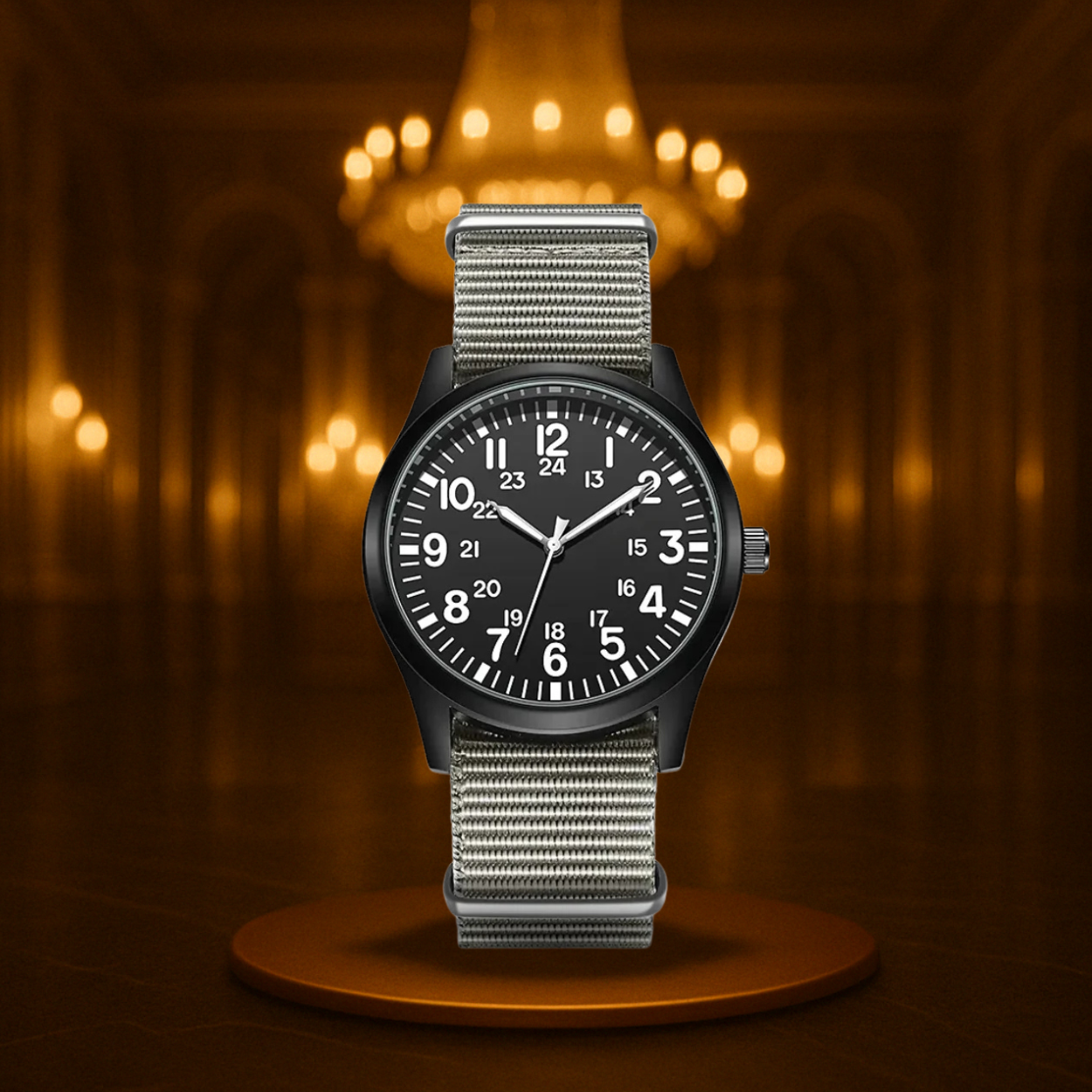 Classic Tactical Adventure Watch for Men