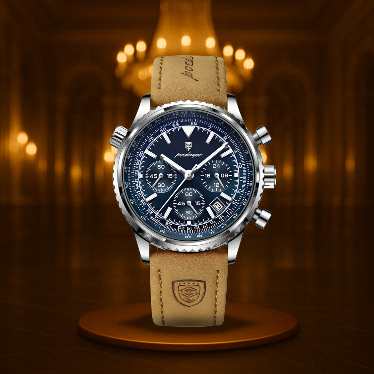 Modern Chronograph Watch