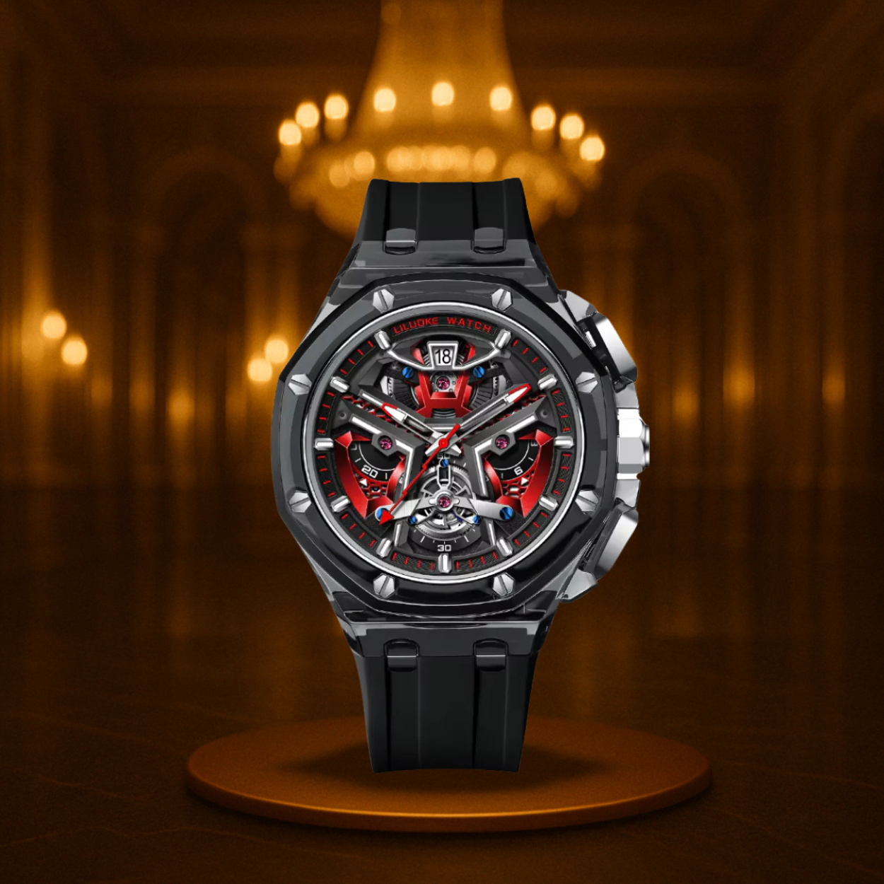 Modern Motorhead Blackhawk Watch for Men – Armor Silver Edition