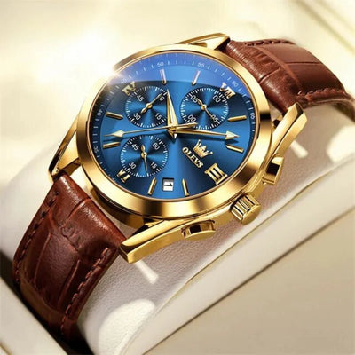 Classic Quartz Luminous Chronograph Watch