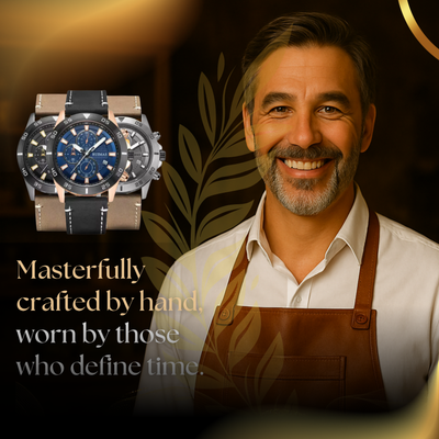 Casual Dial Quartz Chronograph Watch