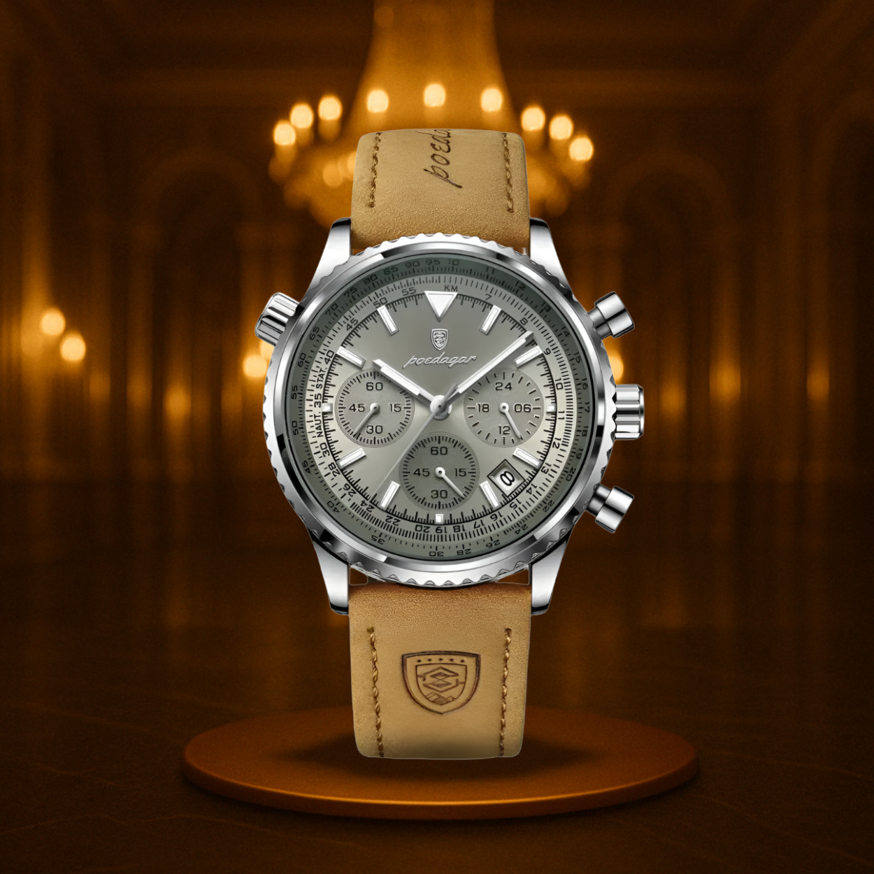 Modern Chronograph Watch