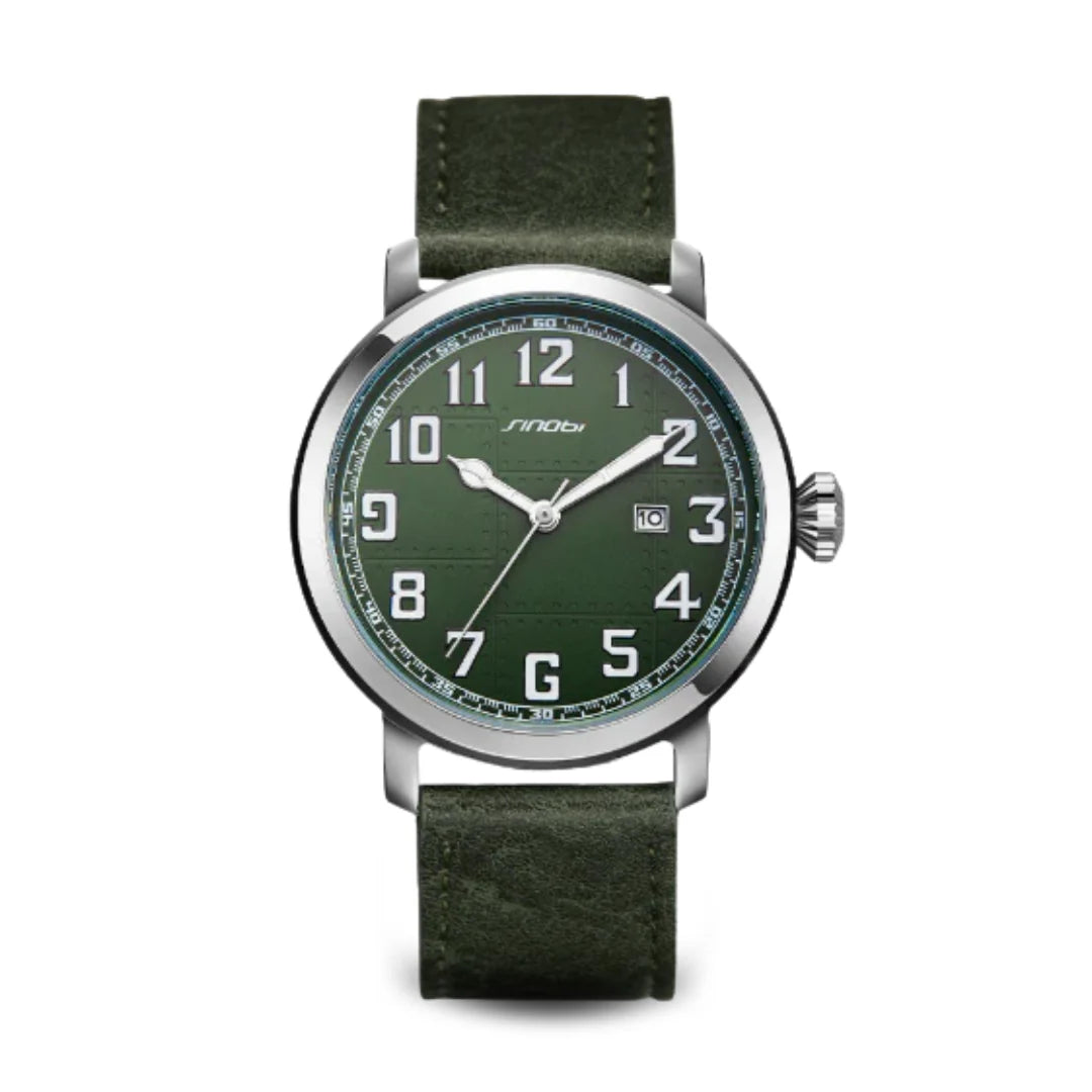 Classic Minimalistic Men's Leather Watch