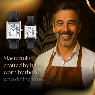 Casual Square Dial Watches for Couples