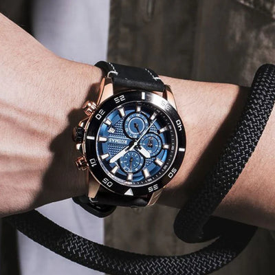 Casual Dial Quartz Chronograph Watch
