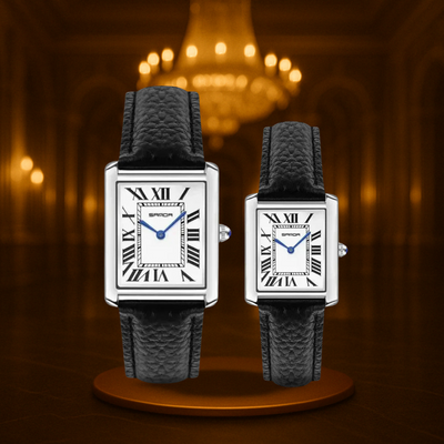 Casual Square Dial Watches for Couples