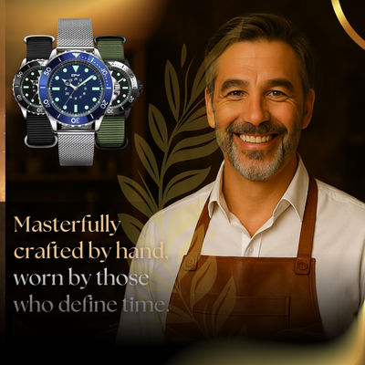 Rugged Style Field Watch for Men