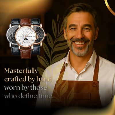 Classic Men's Automatic Leather Watch