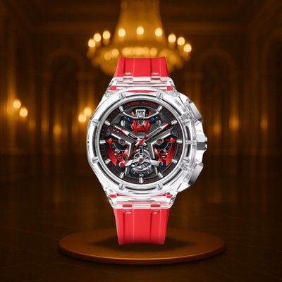 Modern Motorhead Blackhawk Watch for Men – Armor Silver Edition