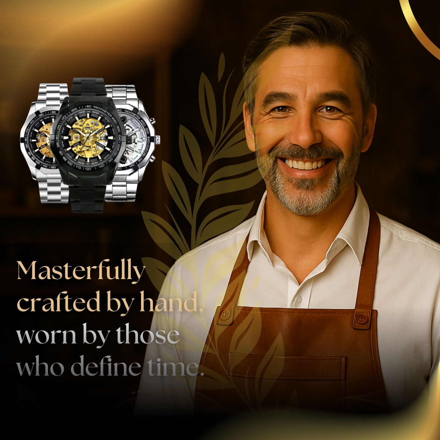 Classic Motorhead Dagger Watch for Men – Steel Phantom Edition