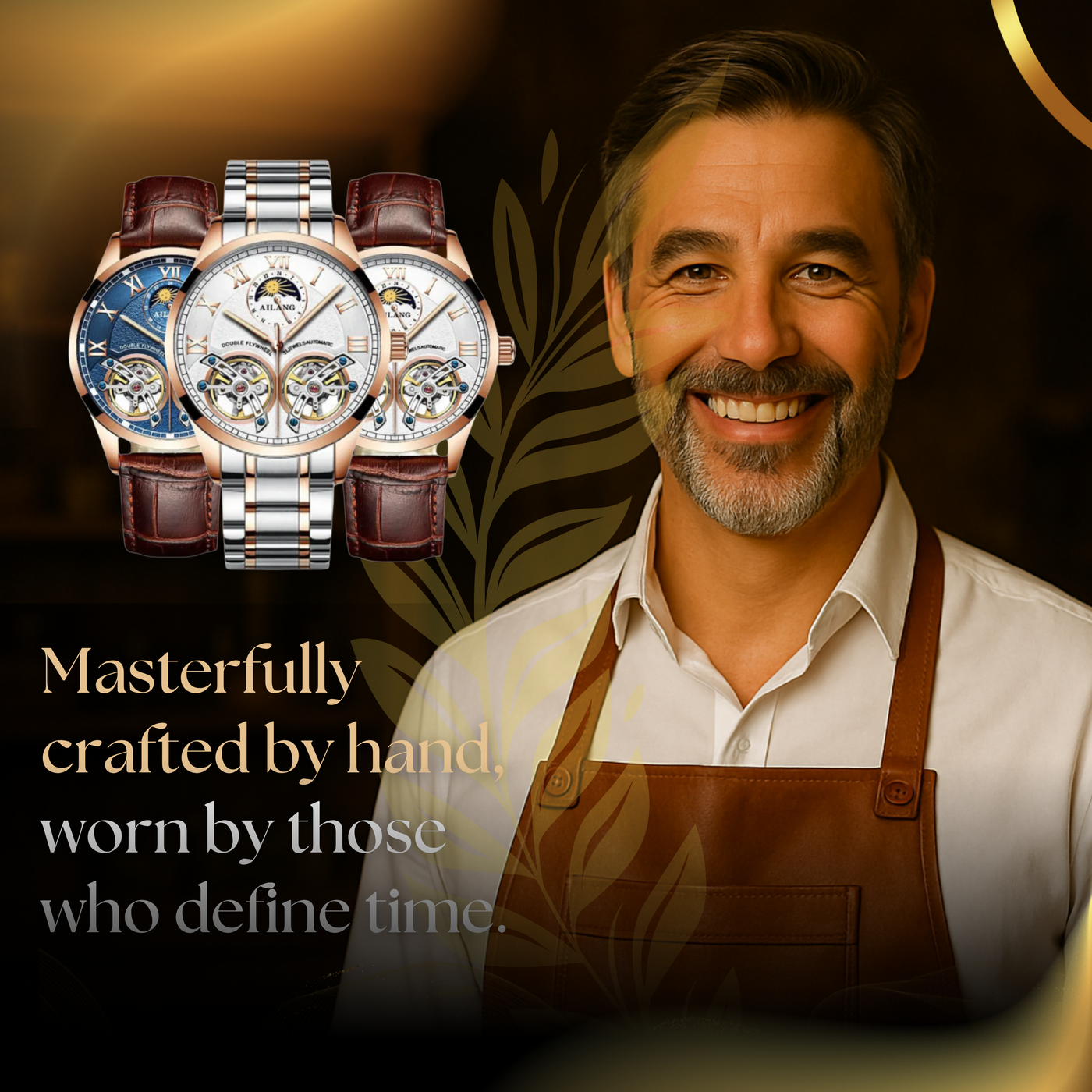 Classic Tourbillion Men's Business Mechanical Watch