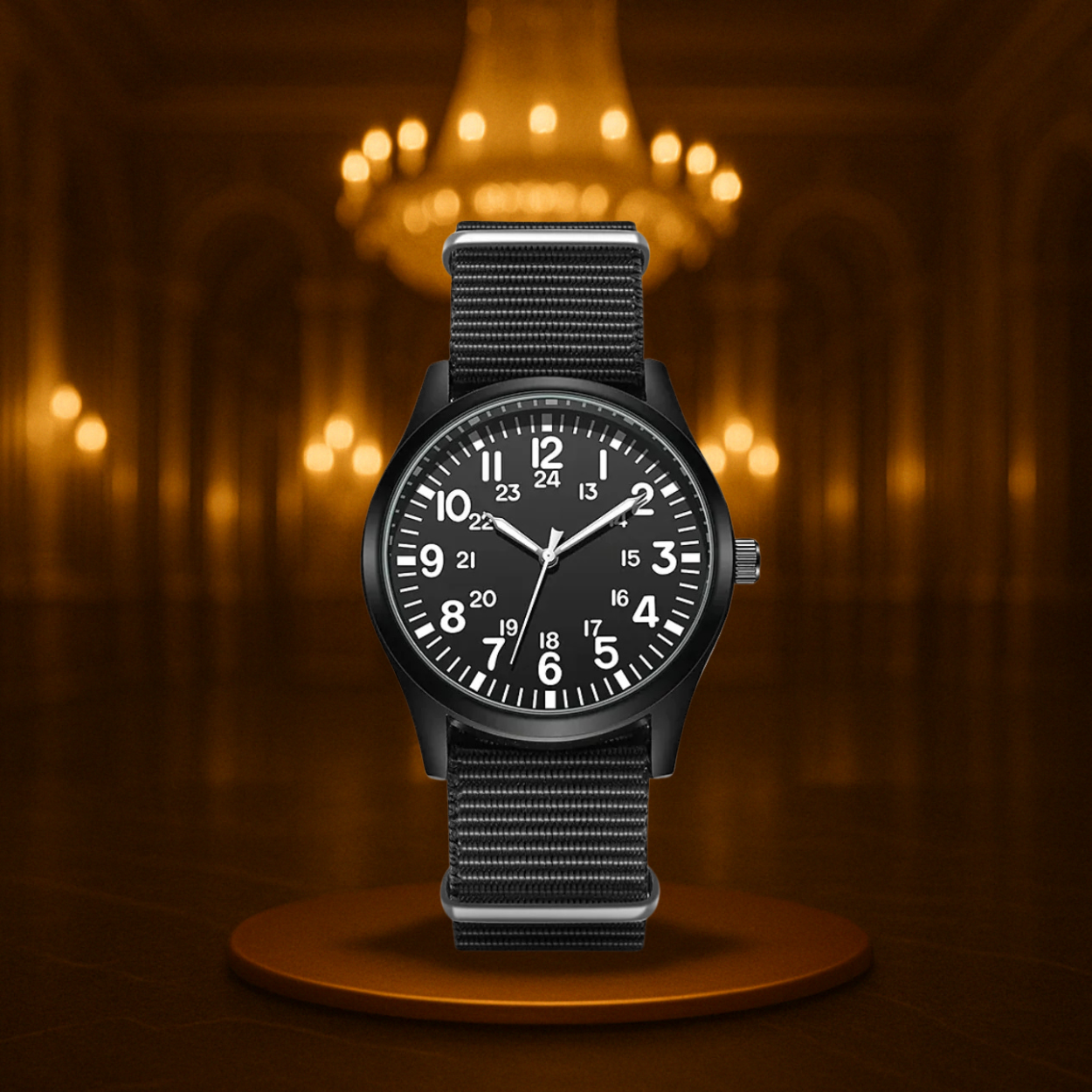 Classic Tactical Adventure Watch for Men