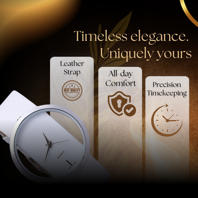 Classic Transparent Dial Quartz Watch