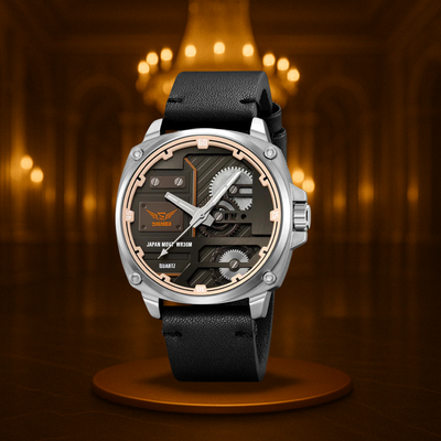 Classic Quartz Leather Men's Watch
