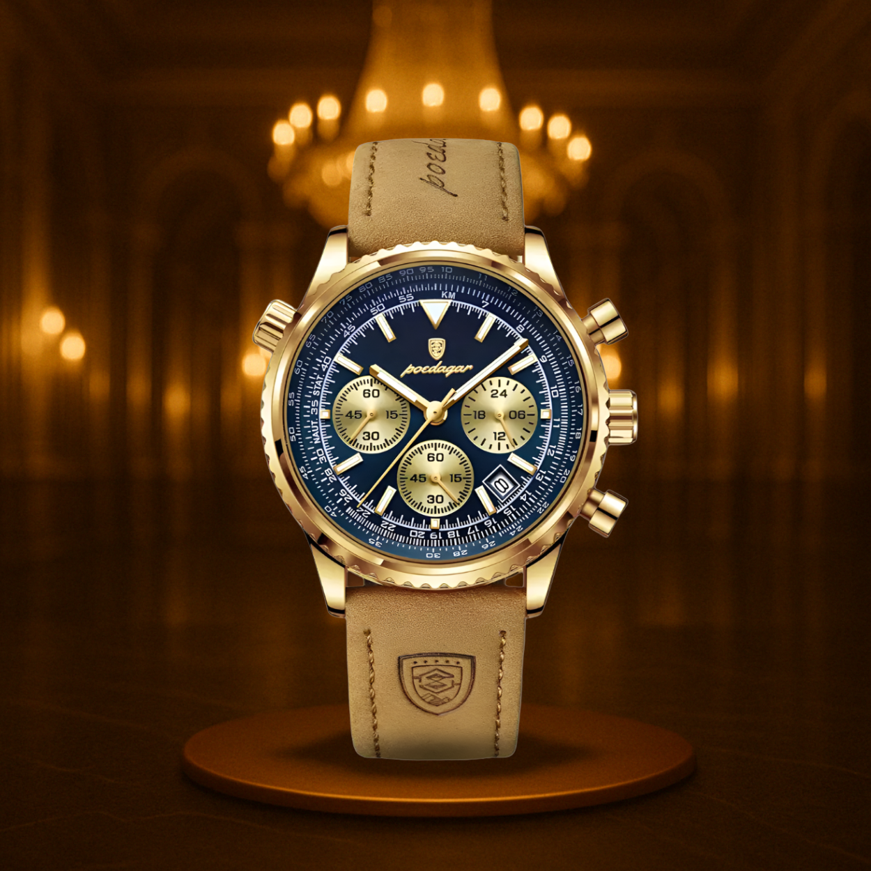 Modern Chronograph Watch