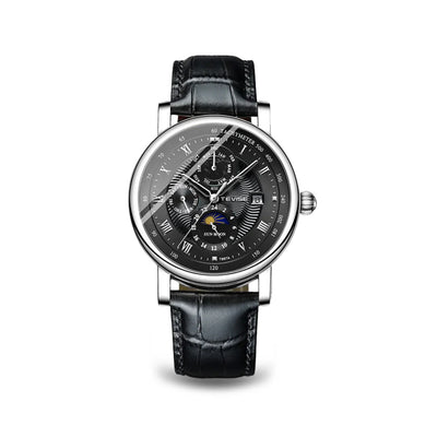 Classic Men's Automatic Leather Watch